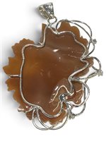 Colgante Mandile 1922 Mujer Cammei  in Plata Conchiglia 2KK55697.3 - 2KK55697.3